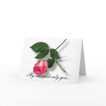 My one and only you... cards