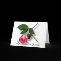 My one and only you... cards