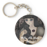 My One-eyed Black Feline Keychain