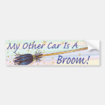 My Other Car Is A Broom 7 - Bumber Sticker Bumper Stickers