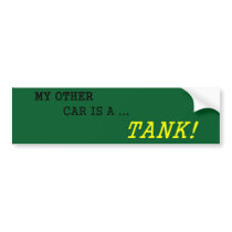 My Other Car Is A... bumper stickers