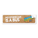 My Other Car Is A Bus Buper Sticker