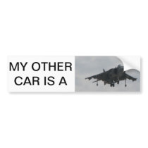 My other car is a Harrier Bumper Sticker