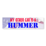 My Other Car is a Hummer Bumper Stickers