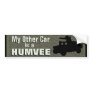 "My Other Car Is A Humvee" Bumper Sticker