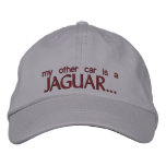 MY OTHER CAR IS A JAGUAR embroidered hats