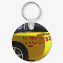 My Other Car Is A Vette! keychains