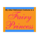 My Other Costume is a Fairy Princess Post Card