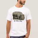 My Other - Dog (Rhino) t-shirts by tealray My Other - Dog (Rhino) t-shirts