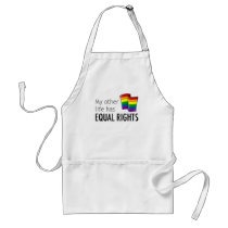 My Other Life Rainbow Apron aprons