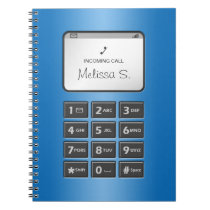 My Other Phone - Blue Notebook