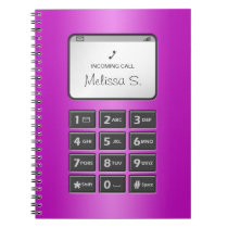 My Other Phone - Purple Notebook