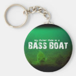 My Other Ride Is A Bass Boat Key Chain