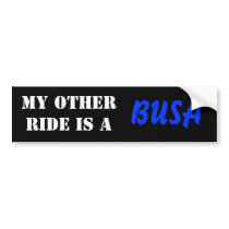 My other ride is a BUSA bumper stickers