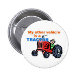 "My Other Vehicle is a Tractor" Button