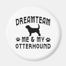 My Otterhound Dog Magnet