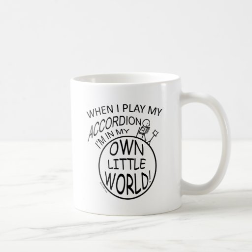 My Own Little World, Accordion Coffee Mugs