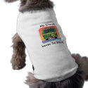 My Owner Loves To Travel - Van Dweller Dog Shirt pet clothing