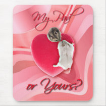 MY PAD or YOURS by SHARON SHARPE mousepads