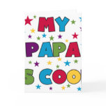 My Papa is Cool Greeting Cards