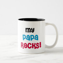 My Papa Rocks Coffee Mug