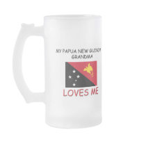 My Papua New Guinean Grandma Loves Me mugs