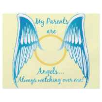 My Parents are Angels Full Color Flyer