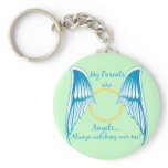 My Parents are Angels Key Chains