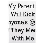 My Parents Will Kick Anyone's @ss If They Mess Wit stationery