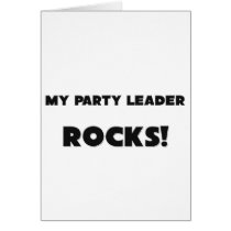MY Party Leader ROCKS! cards