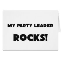 MY Party Leader ROCKS! cards