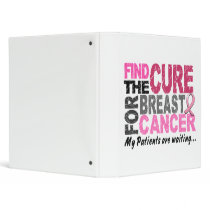 My Patients Are Waiting Breast Cancer Binder