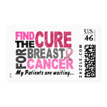 My Patients Are Waiting Breast Cancer Stamps