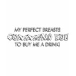 MY PERFECT BREASTS T-SHIRTS