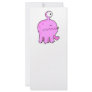 my pet cyclops monster pink personalized rack card
