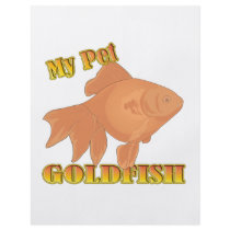my pet goldfish personalized flyer