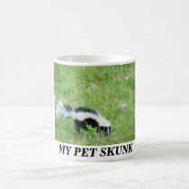 MY PET SKUNK mugs