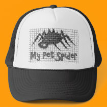My Pet Spider hats by clarachandler My Pet Spider hats