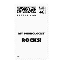 MY Phonologist ROCKS! postage