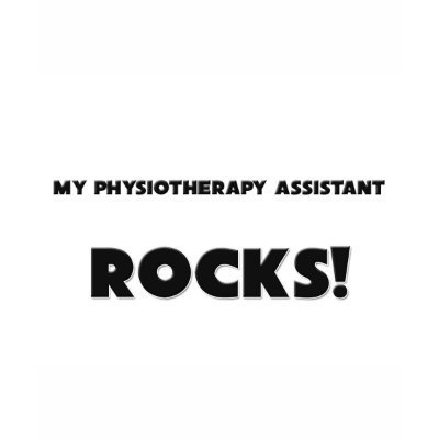 MY Physiotherapy Assistant ROCKS! Tshirt by professions
