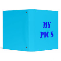 MY PICS binders