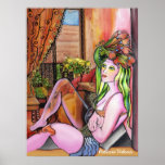 My piece of Blue -Women of Pichincha Series Print