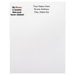 My Pionus is Smarter Custom Letterhead