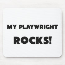 MY Playwright ROCKS! mousepads