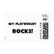 MY Playwright ROCKS! postage by professions MY Playwright ROCKS! postage
