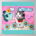 My Pleasure - Vintage Print