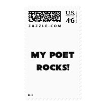 MY Poet ROCKS! postage