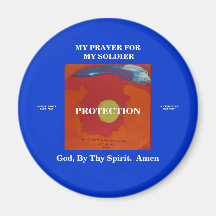 MY PRAYER FOR MY SOLDIER - PROTECTION FRIDGE MAGNET
