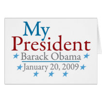 My President (Barack Obama) Card