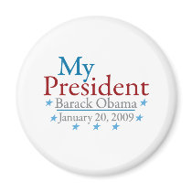 My President (Barack Obama) magnets